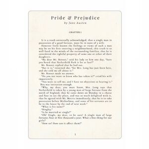 Pride and Prejudice Jane Austen Magnet